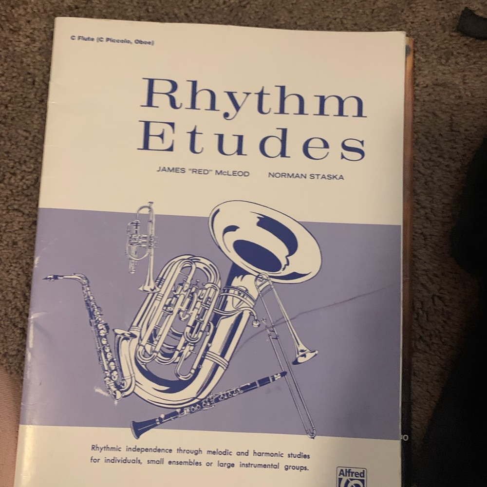 NWOT band book for flutes